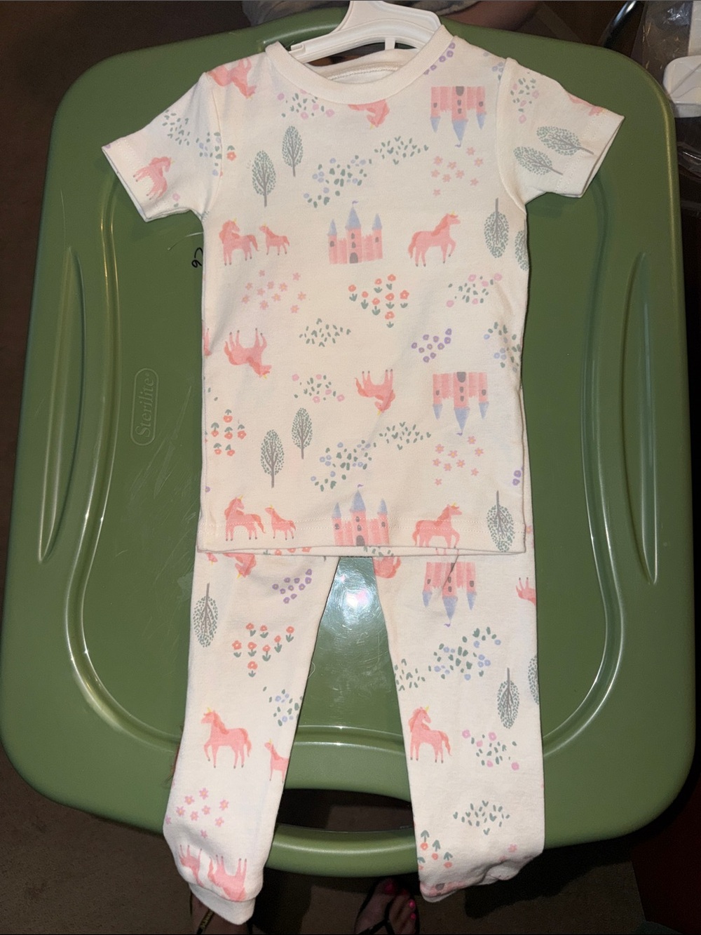 NWOT Carters Unicorn PJ’s 18 M